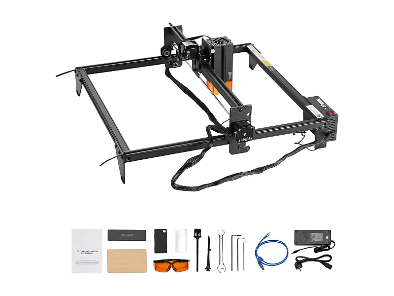 Machine à Graver Laser Graveur Laser SucceBuy 20 W Point Compressé Protection Yeux