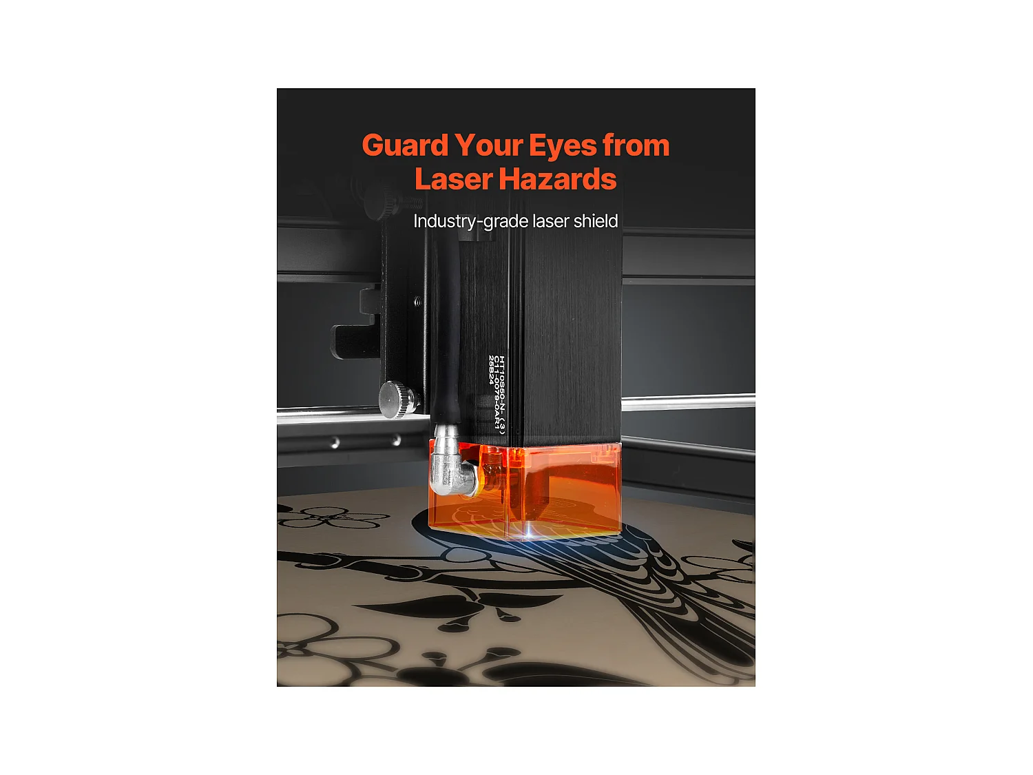 Machine à Graver Laser Graveur Laser SucceBuy 10 W Point Compressé Protection Yeux