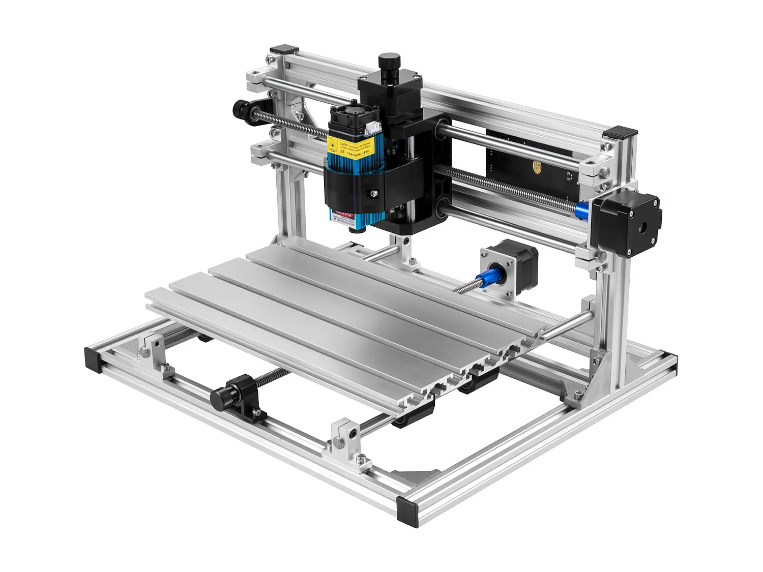 Machine à Graver, SucceBuy Kit de Gravure 3 Axes CNC 3018 DIY avec Laser 500 mW, Fraiseuse pour Bois, PCB