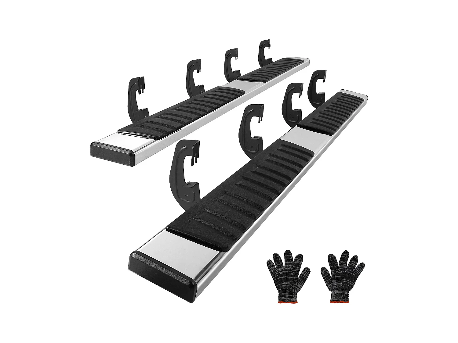 Marchepieds, SucceBuy, Marchepieds de 152.4 mm pour Chevrolet Silverado/GMC Sierra 1500 2007-2018
