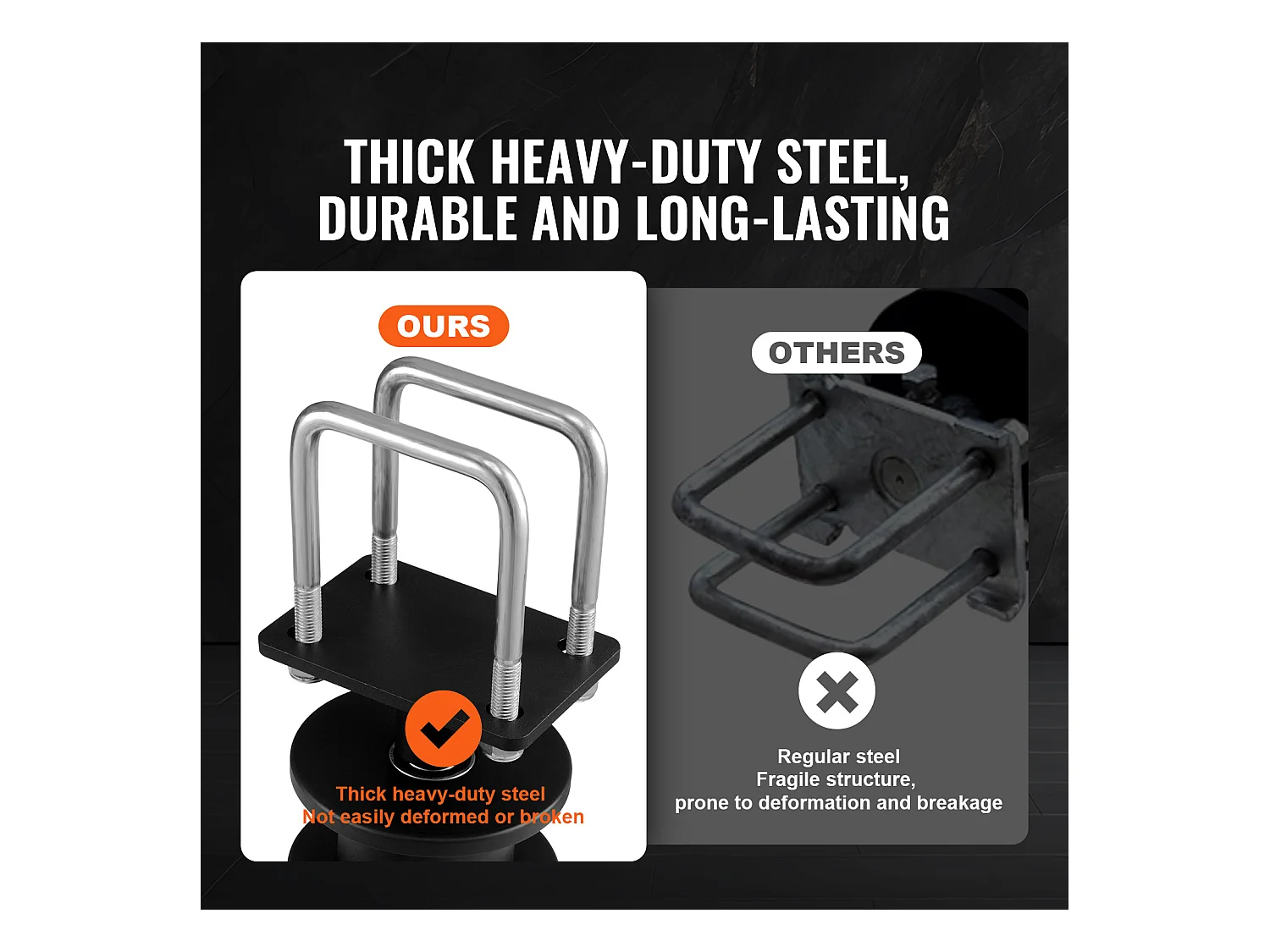 Kit de Portail Coulissant, SucceBuy Kit de Portail Coulissant, Rainure en H, 4 Roulettes pour Porte-à-Faux