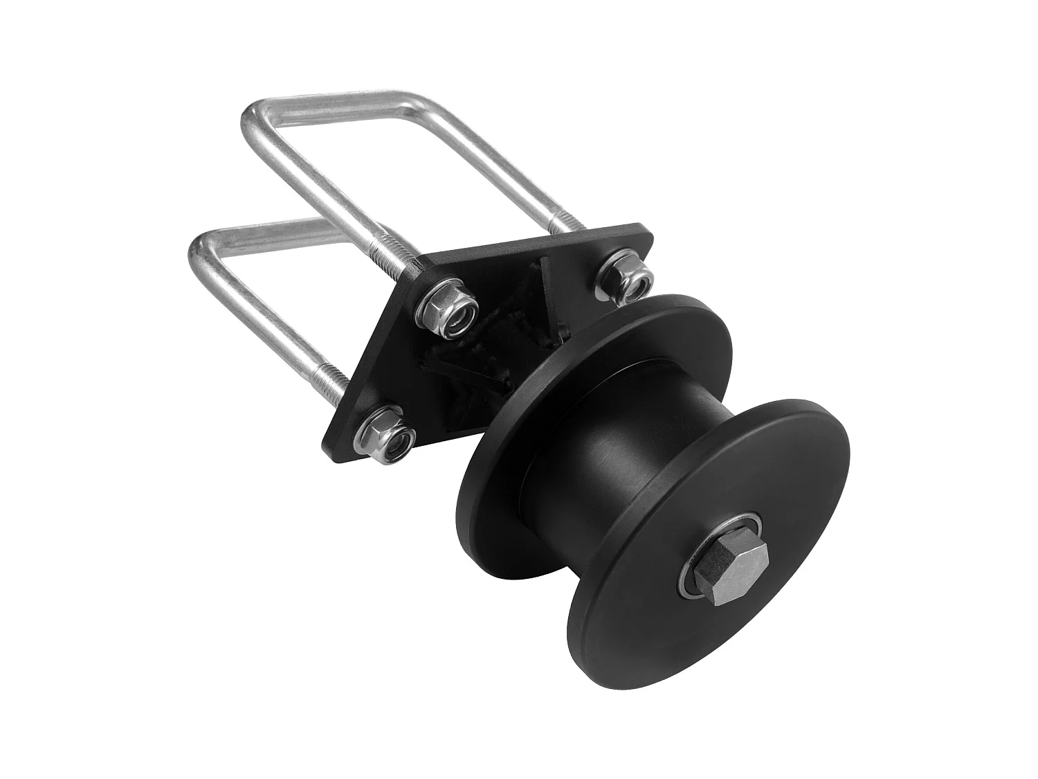 Kit de Portail Coulissant, SucceBuy Kit de Portail Coulissant, Rainure en H, 4 Roulettes pour Porte-à-Faux