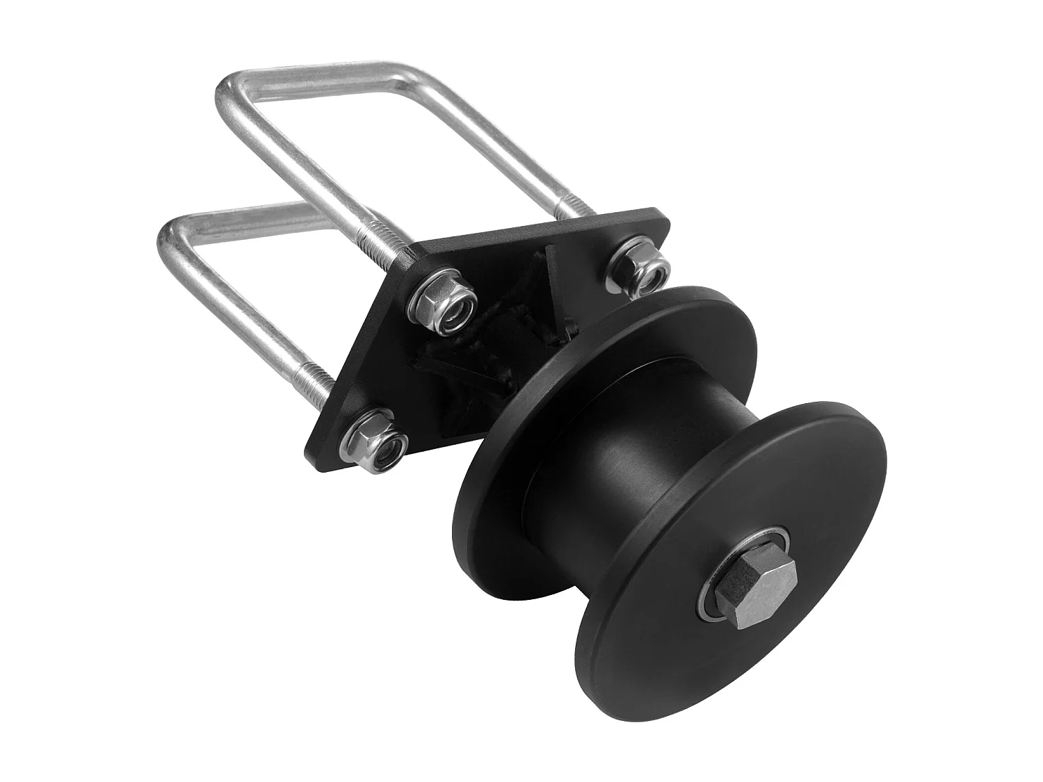 Kit de Portail Coulissant, SucceBuy Kit de Portail Coulissant, Rainure en H, 4 Roulettes pour Porte-à-Faux