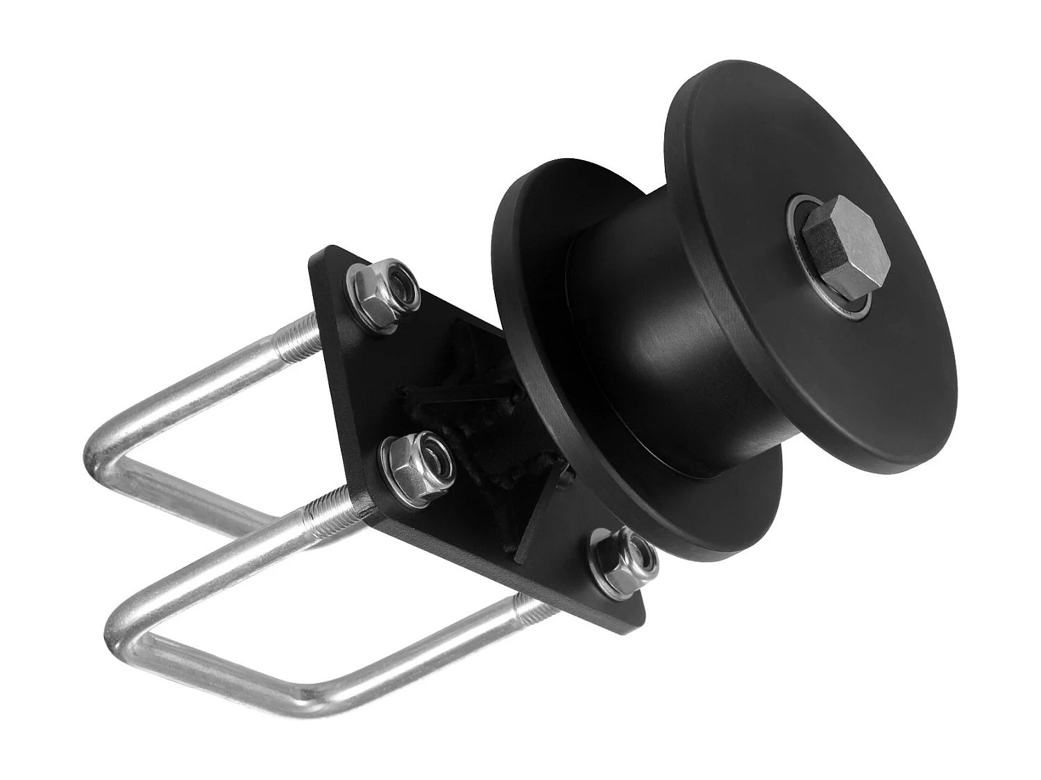 Kit de Portail Coulissant, SucceBuy Kit de Portail Coulissant, Rainure en H, 4 Roulettes pour Porte-à-Faux