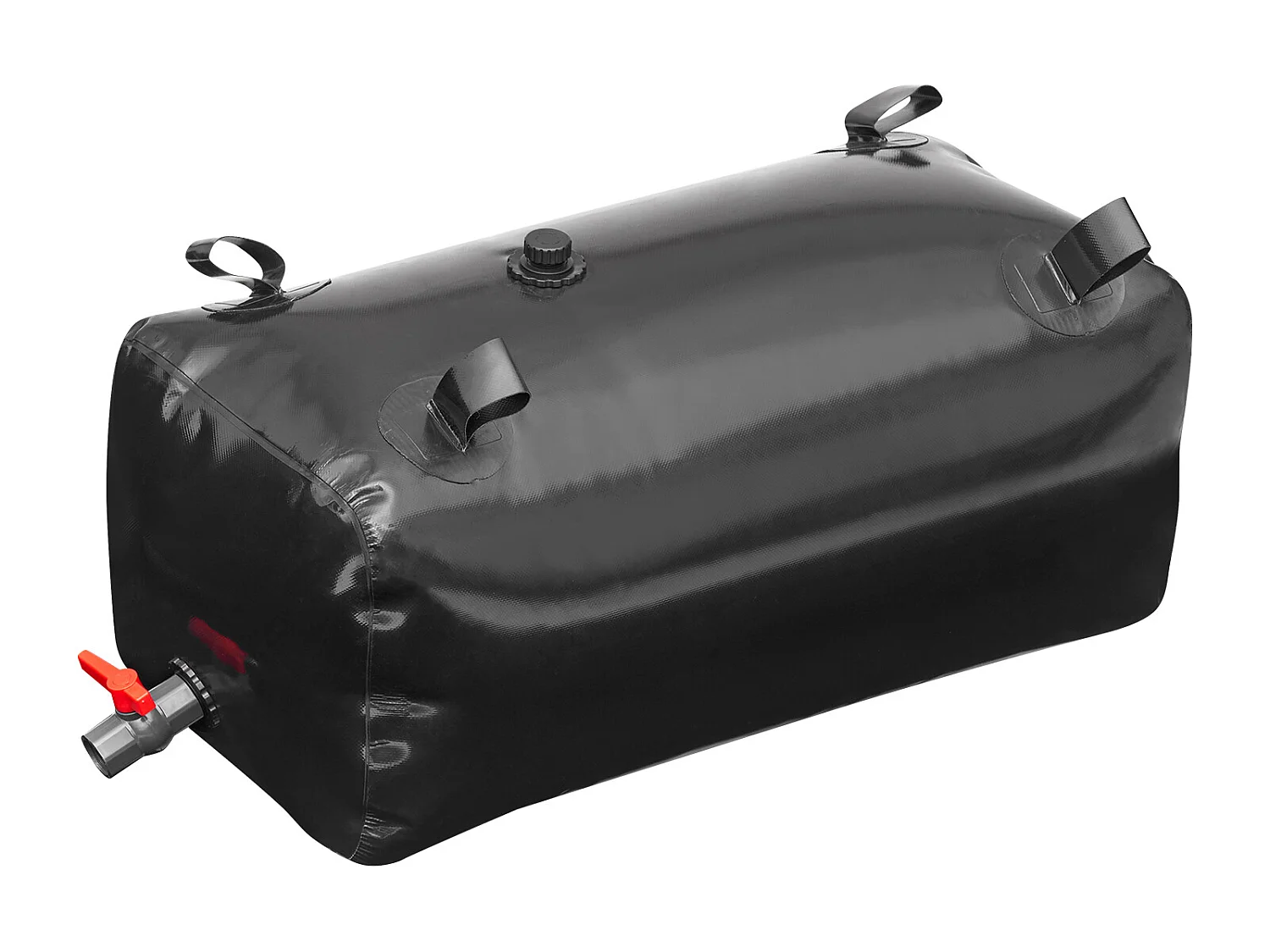 Draagbare Watertank SucceBuy 113L, Opvouwbaar van PVC, Zwart, Watertank voor Camper, Grote Capaciteit, Draagbaar, Brandpreventie, Camping