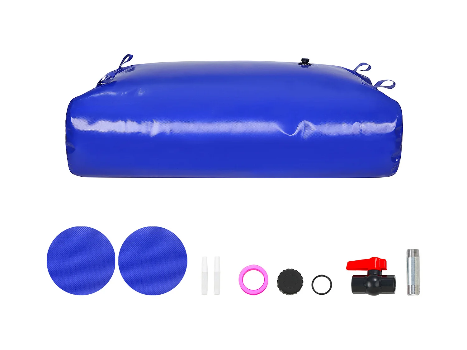 Tragbarer Wassertank SucceBuy 540L, Faltbar aus PVC 1000D, Wassertank für Wohnmobil, Große Kapazität, Tragbar, Brandschutz, Camping
