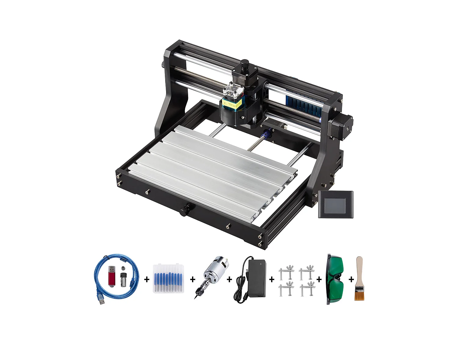 Machine à Graver, SucceBuy CNC 3018 Pro 500 mW Laser Engraver pour le Bois, le Cuir, le Plastique