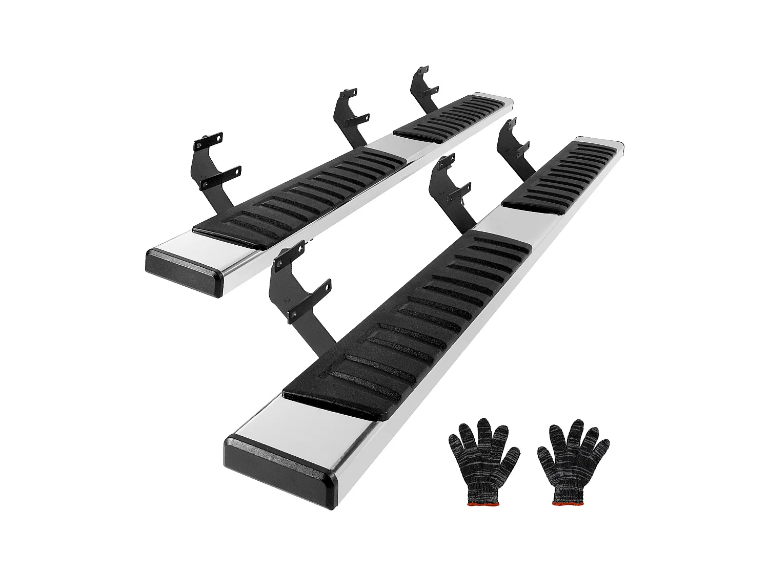 Marchepieds, SucceBuy, 152.4 mm pour Ford F150 2015-2023 - Cabine Multiplace, Marchepieds, 227 kg, 2 Pièces