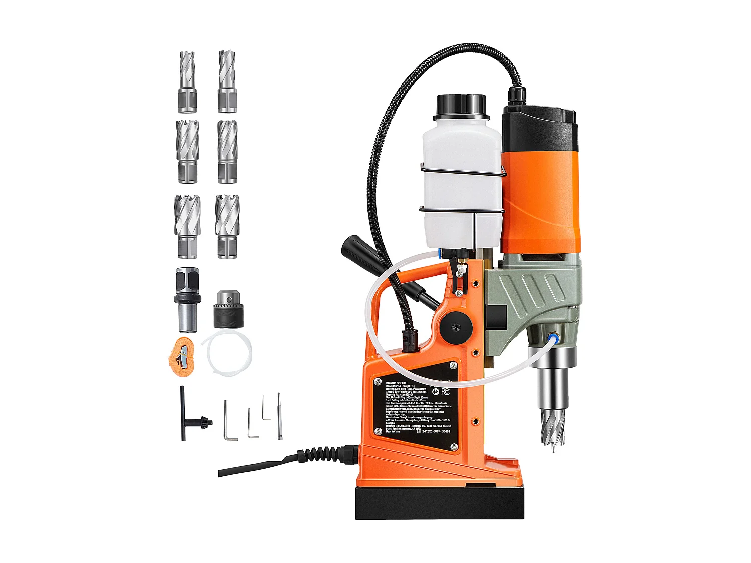 Broca Magnética SucceBuy Broca de Coluna, 1450 W 12800 N Diâmetro de Perfuração 50 mm