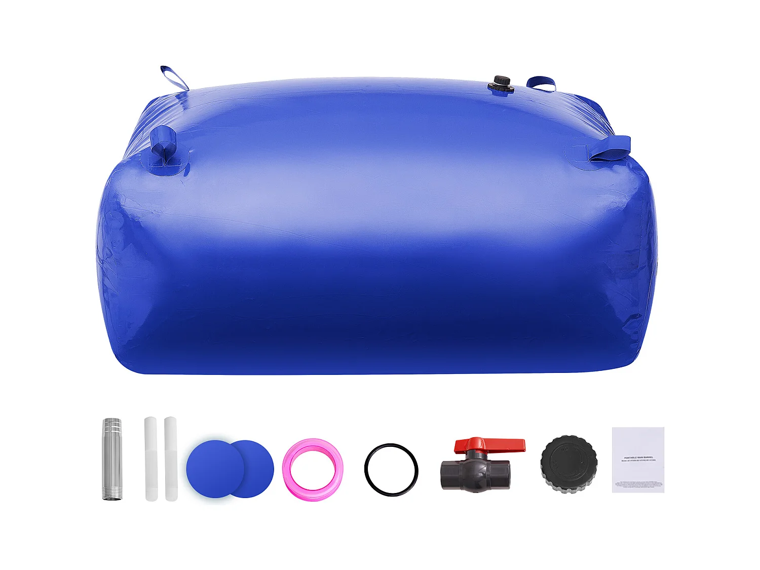 Réservoir d'Eau Portable SucceBuy de 400L, Pliable en PVC 1000D, Réservoir d'Eau pour Camping-Car, Grande Capacité, Portable, Prévention des Incendies, Camping