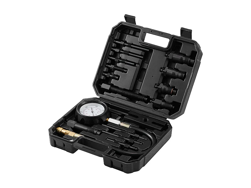 Compressietester, SucceBuy Compressietester voor Dieselmotor, Testkit voor Cilinderdruk 18 stukken