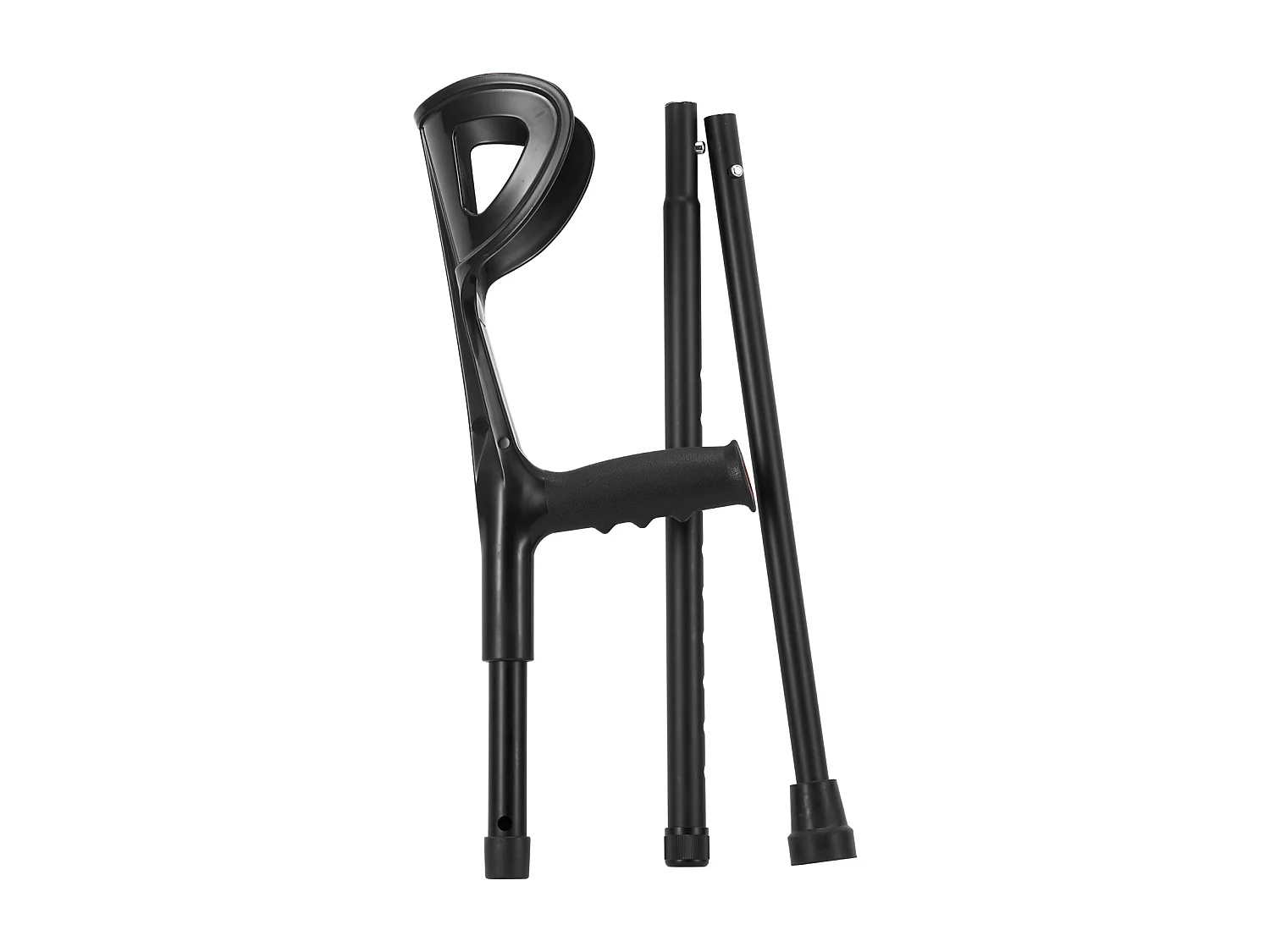 Stampelle Ascellari, SucceBuy Stampelle per Avambraccio Stampelle per Camminare regolabili in Altezza a 10 Livelli 1 Paio 159 kg