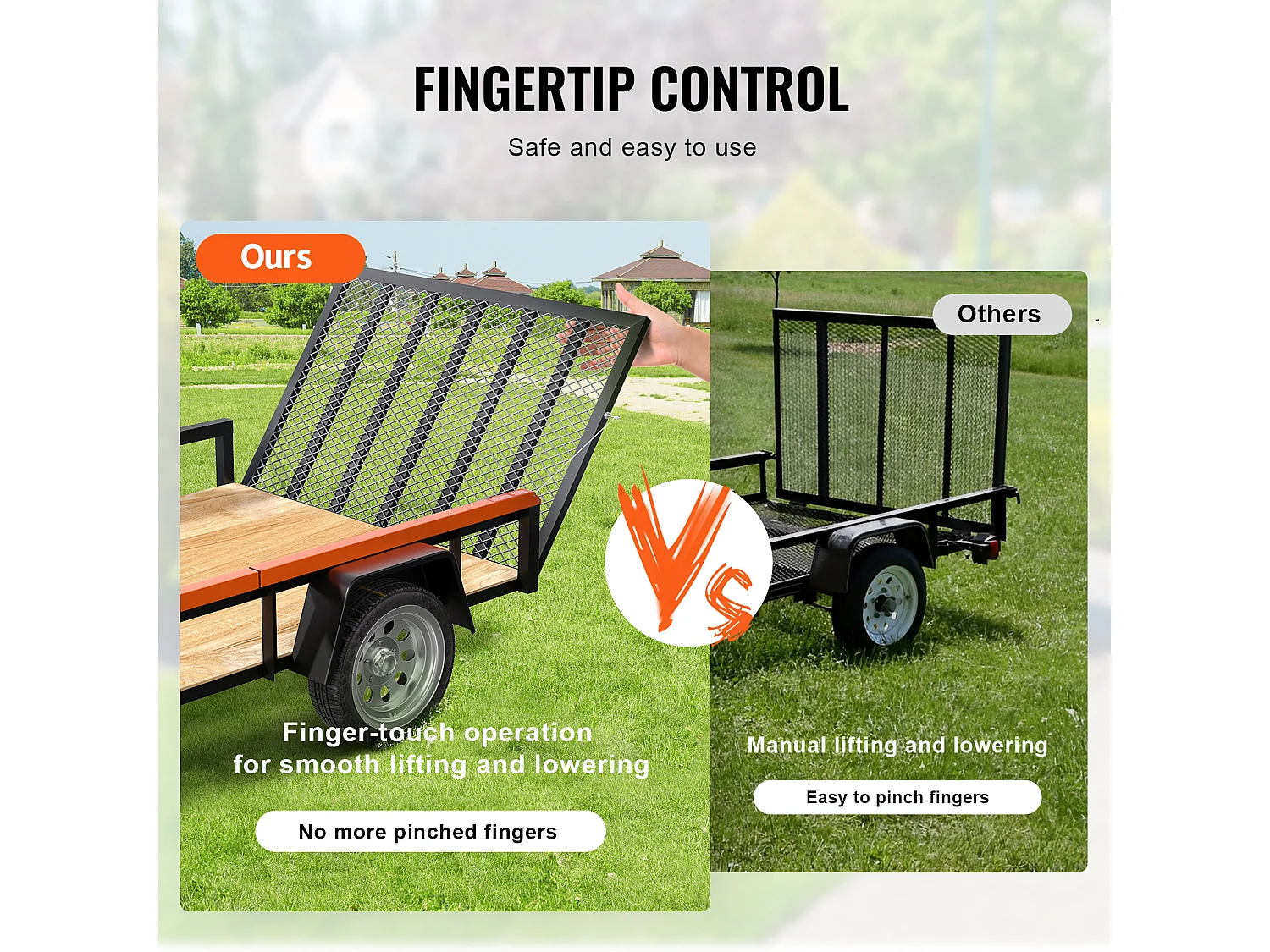 Système d'Assistance, SucceBuy Système d'Assistance au Levage du Hayon, Capacité de 81,65 kg pour Remorque Utilitaire