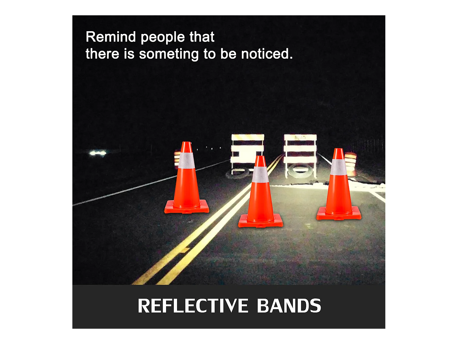 Verkeerskegels SucceBuy Set van 20 Verkeerskegels 45,72 cm, Parkeerkegels van PVC met Reflecterende Kragen