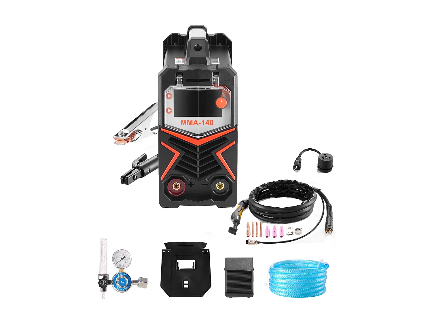 Poste de Soldadura TIG SucceBuy, Máquina 6 en 1 AC/DC de Soldadura Pulsada Punto MMA Inversor