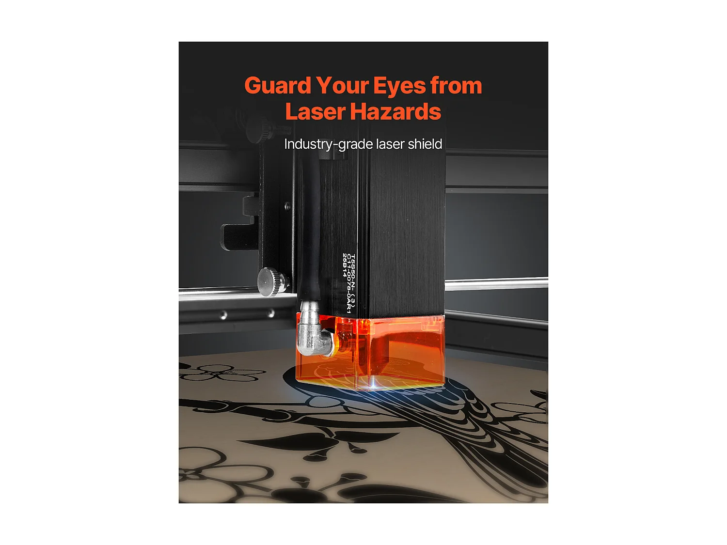 Machine à Graver Laser Graveur Laser SucceBuy 5 W Point Compressé Protection Yeux