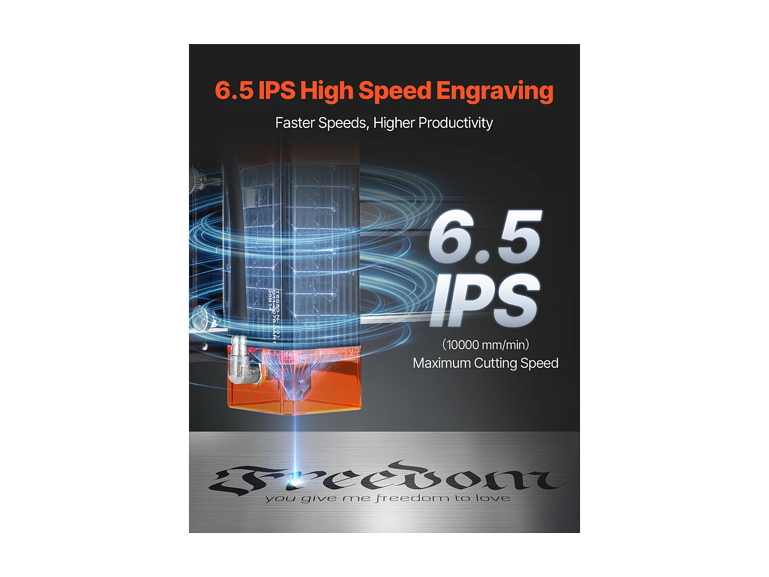 Machine à Graver Laser Graveur Laser SucceBuy 5 W Point Compressé Protection Yeux