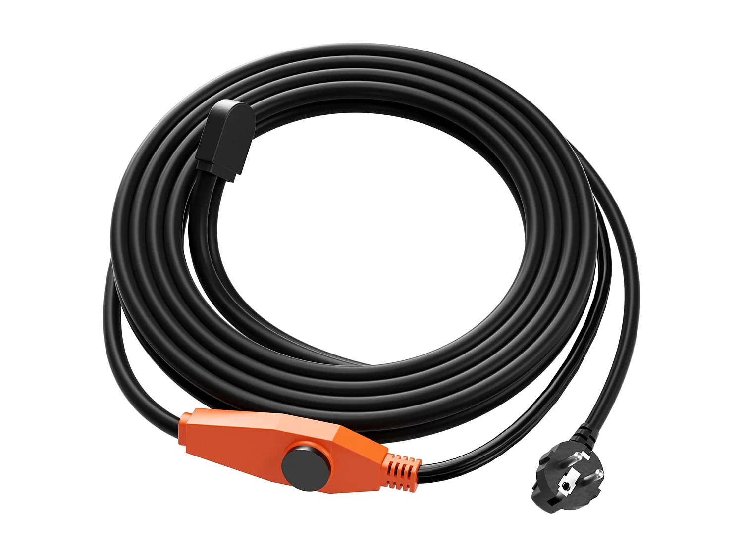 Selbstregelndes Heizkabel, SucceBuy Selbstregelndes Heizkabel für Rohre 4 m 23 W/m mit Thermostat, Heizband