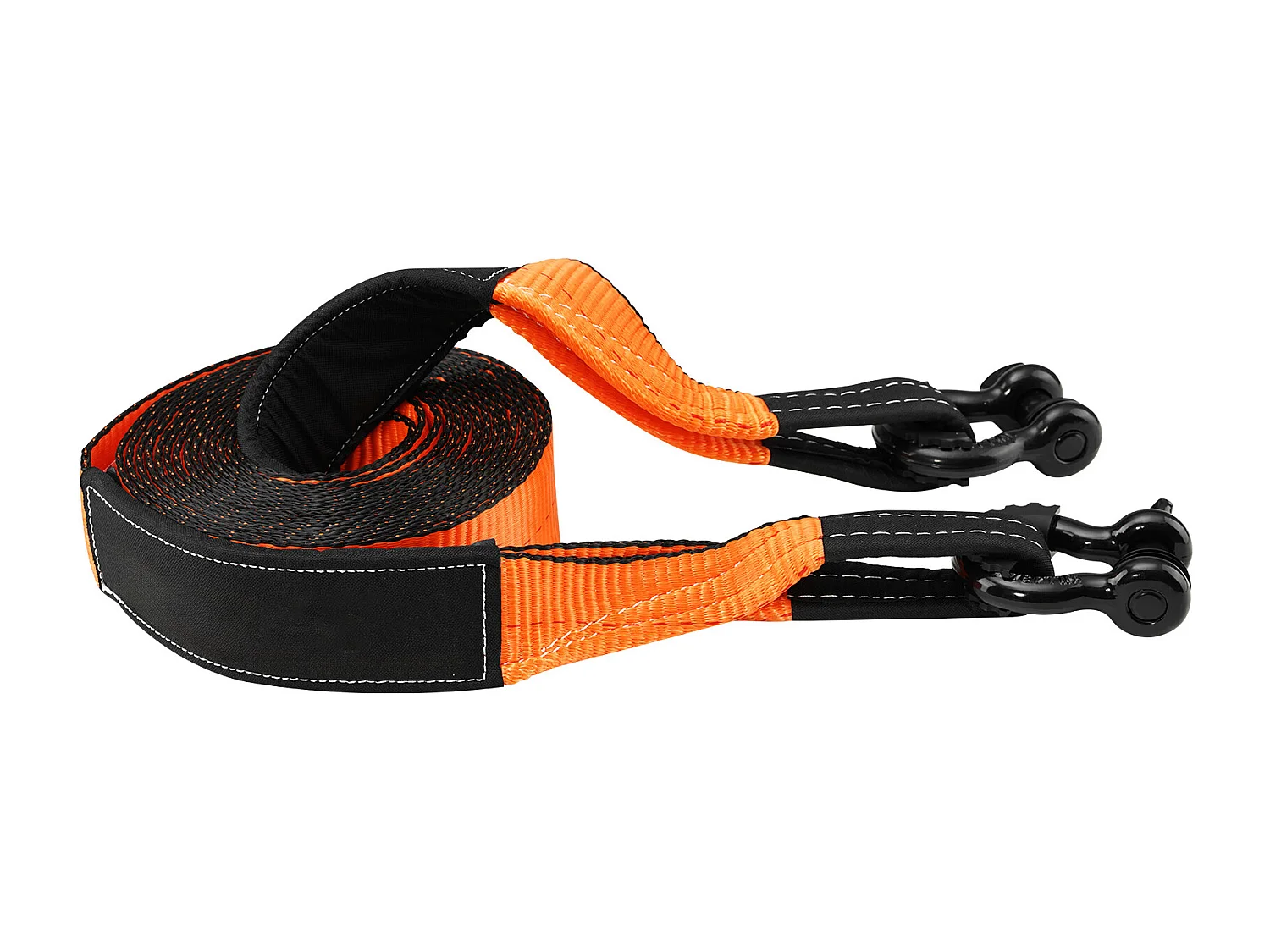 Kit de Récupération Tout-terrain, SucceBuy, Kit de Récupération de Treuil, Kit d'Urgence pour Manille de Sangle de Remorquage, 76 x 9144 mm, 13 608 kg, 5 Pièces