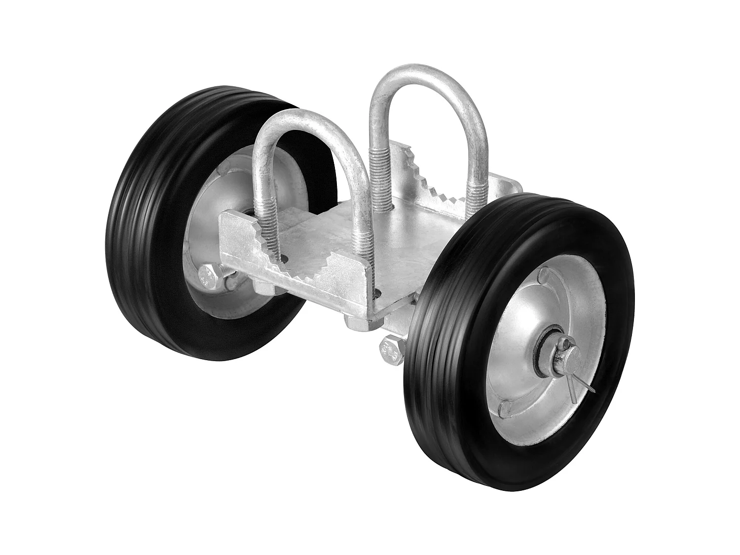 Kit de Portail Coulissant, SucceBuy Ensemble de Portail Coulissant 15,24 cm Réglable, Charge de 272 kg