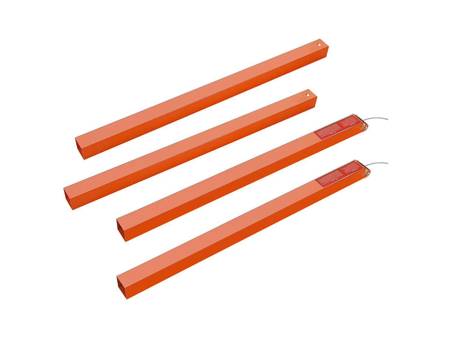 Système d'Assistance, SucceBuy Hayon Utilitaire à 2 Côtés pour Remorque avec Assistance de Levage, Capacité de 81,65 kg