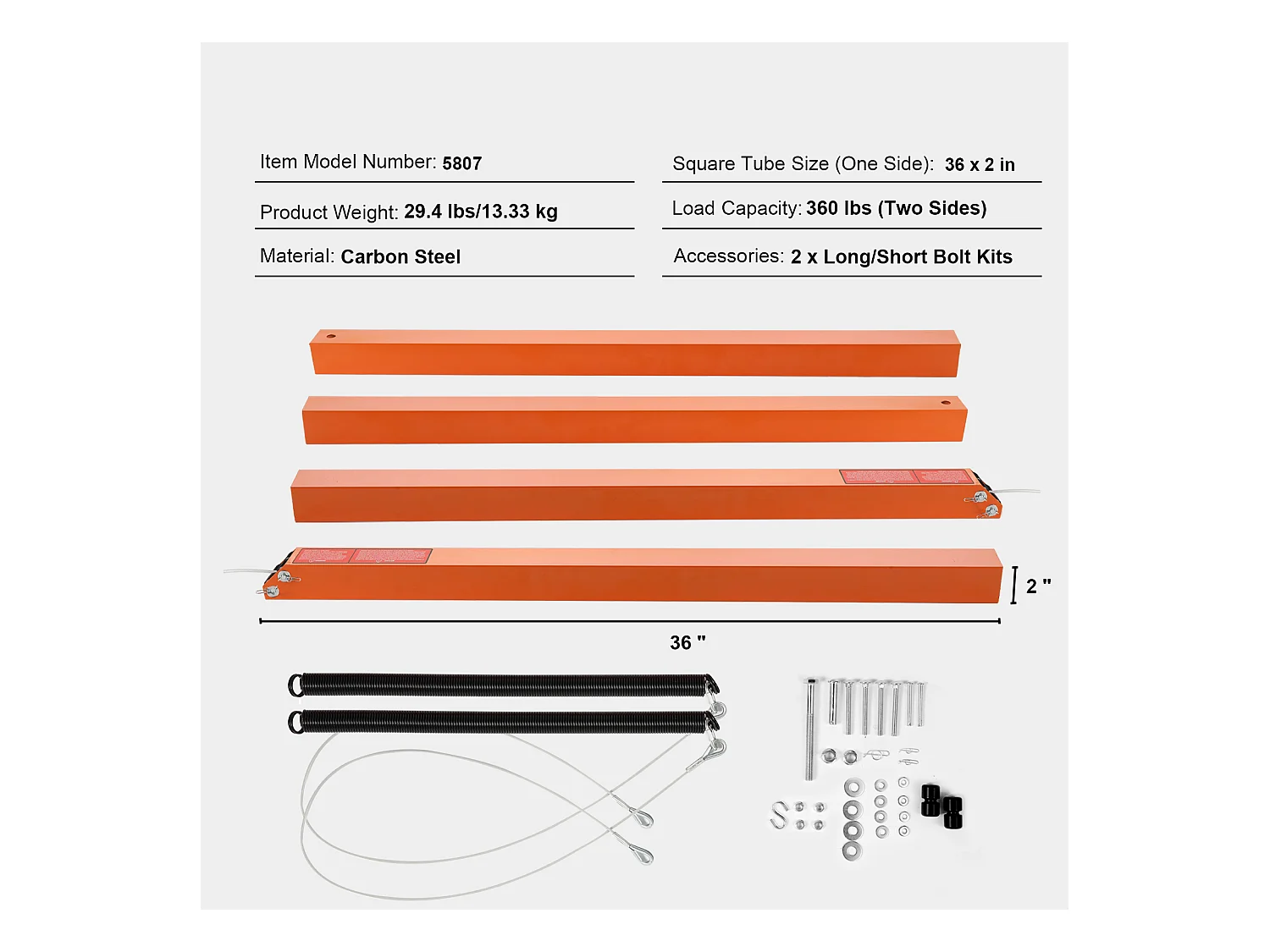 Système d'Assistance, SucceBuy Hayon Utilitaire à 2 Côtés pour Remorque avec Assistance de Levage, Capacité de 81,65 kg