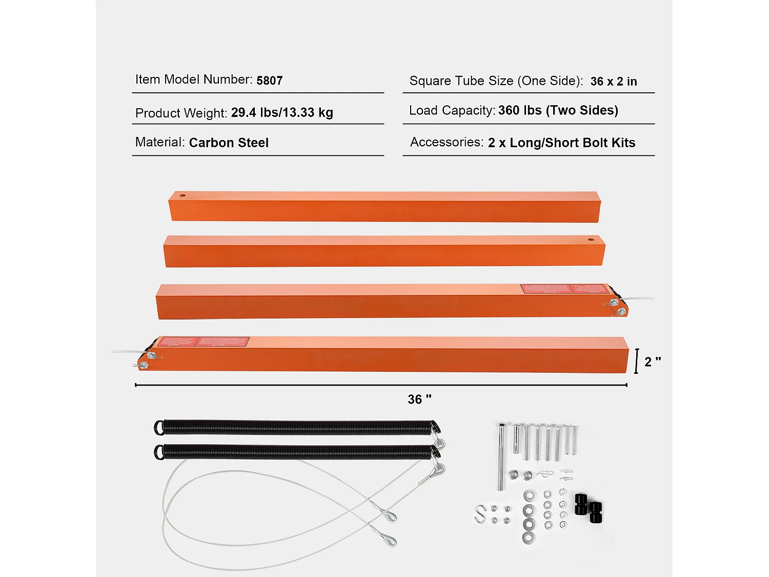 Système d'Assistance, SucceBuy Hayon Utilitaire à 2 Côtés pour Remorque avec Assistance de Levage, Capacité de 81,65 kg