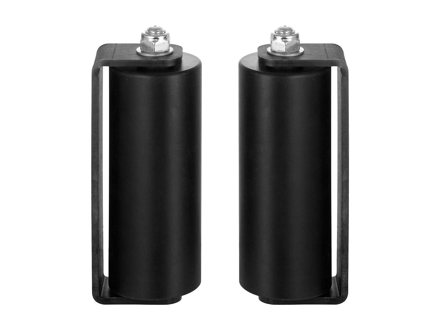 Kit de Portail Coulissant, SucceBuy Kit de Portail Coulissant 15,24 cm, Matériel Roulant, Support de Type C pour Rails Connect