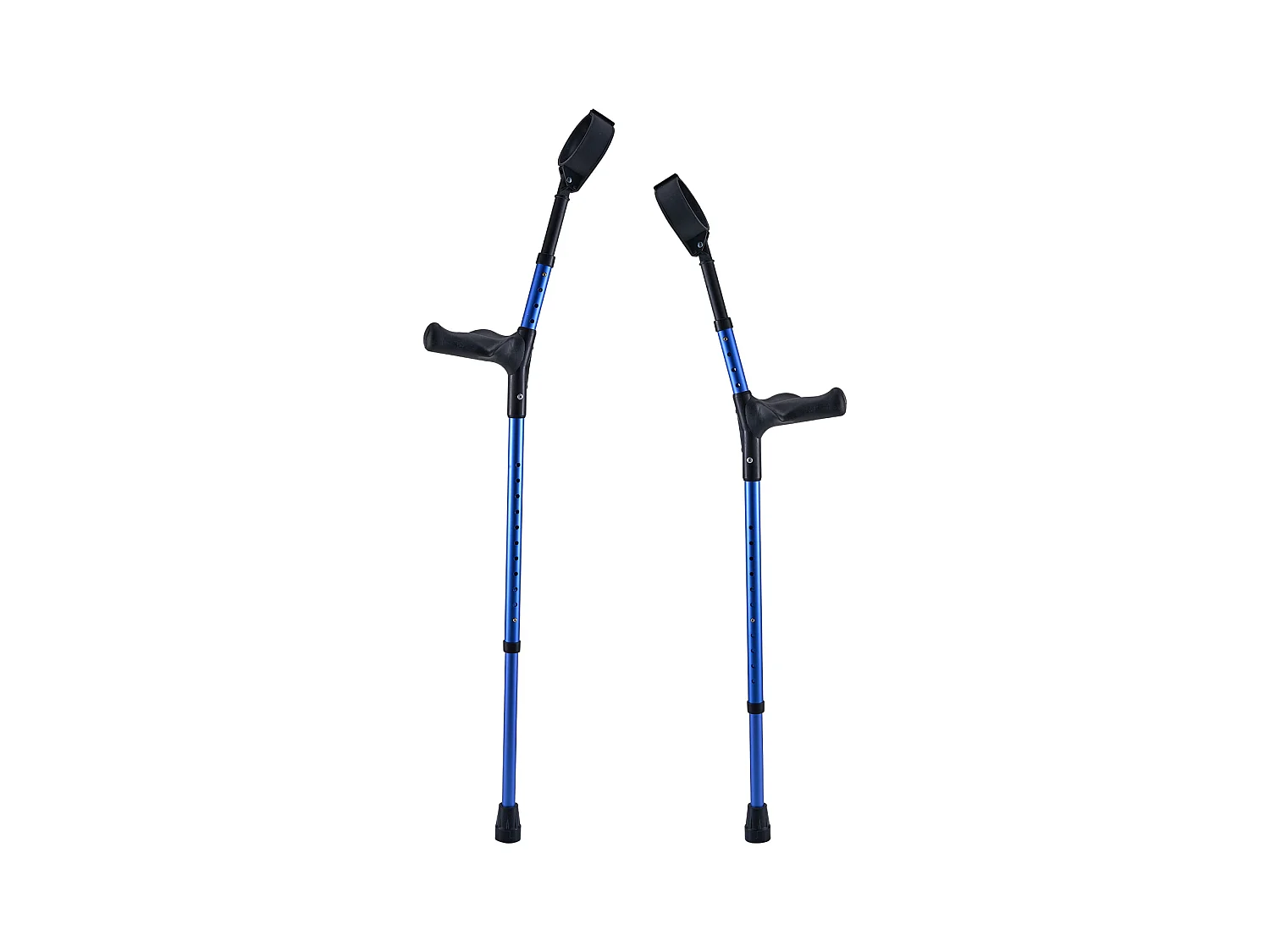 Achselkrücken, SucceBuy Unterarmgehstützen Gehstützen aus Aluminium mit höhenverstellbaren Griffen