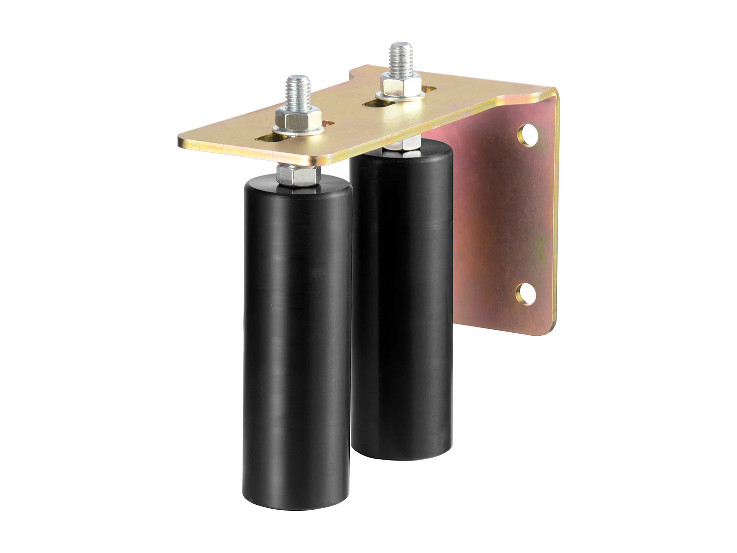 Kit de Portail Coulissant, SucceBuy Kit de Portail Coulissant, Quincaillerie Roulante de 15,24 cm avec Support en L, Réglable