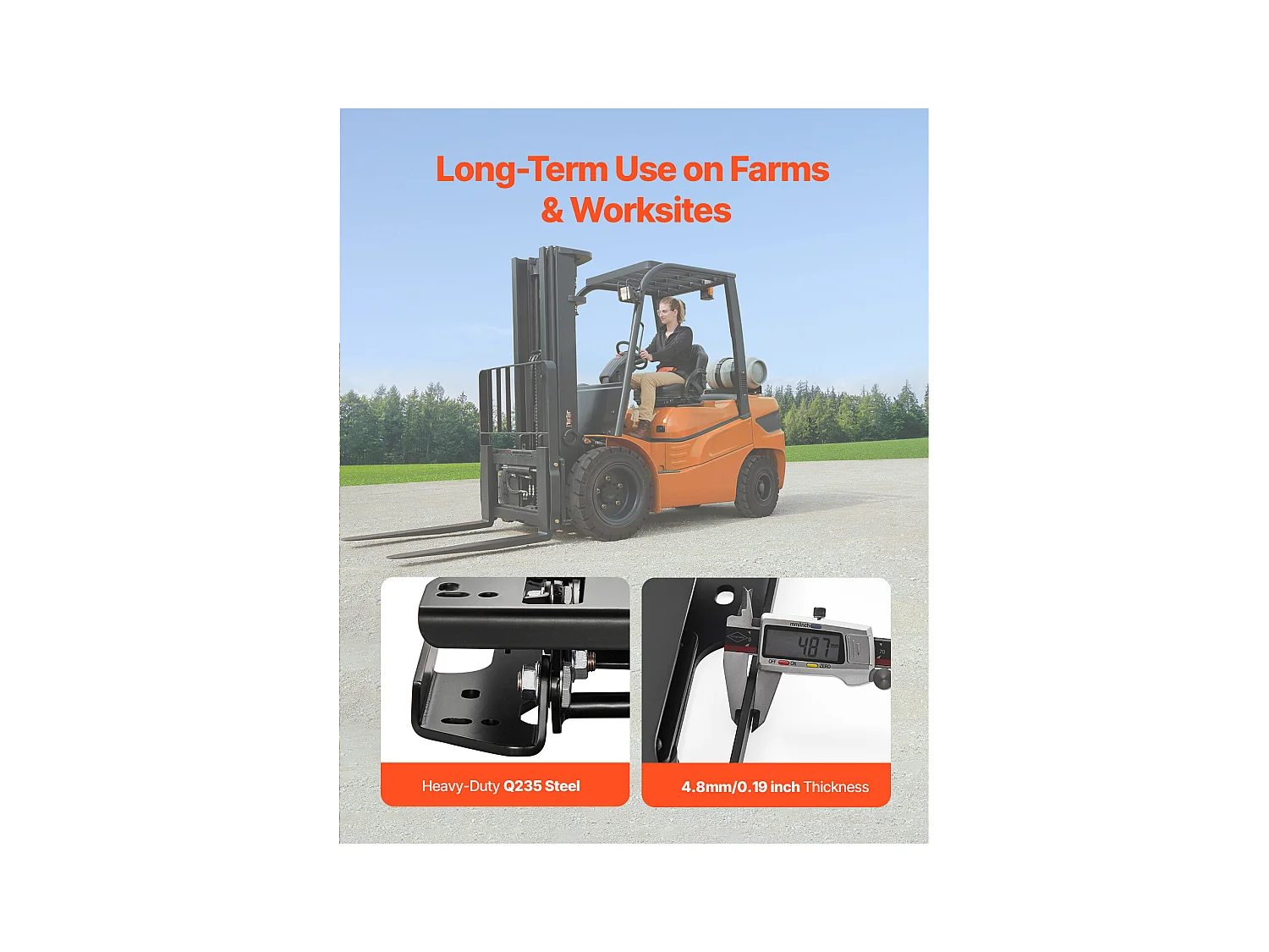 Zittingophangset voor Kar SucceBuy Universele Hef voor Tractor en Grasmaaier