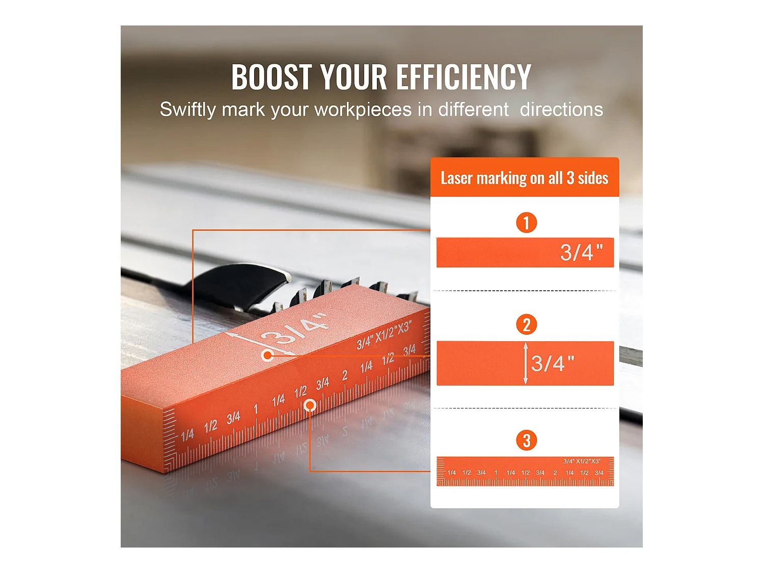 Blocs de Configuration, SucceBuy Ensemble de Jauges de Hauteur pour le Travail du Bois, 16 Pièces, Blocs de Configuration, Barres de Configuration de Précision