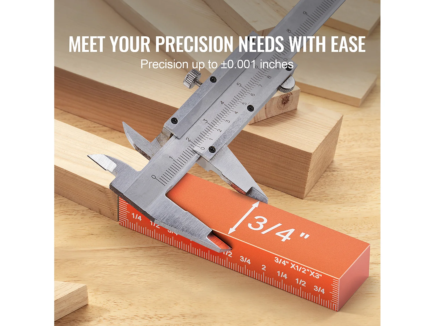 Blocs de Configuration, SucceBuy Ensemble de Jauges de Hauteur pour le Travail du Bois, 16 Pièces, Blocs de Configuration, Barres de Configuration de Précision