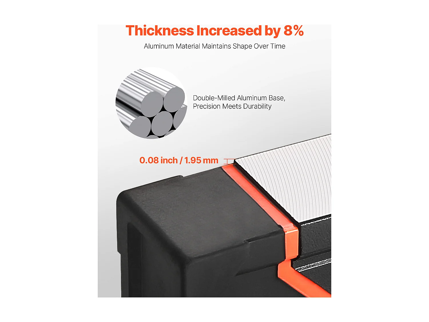 Magnetisch Loodniveau SucceBuy 4 Stukken 122/61/41/25 cm met Belbussen