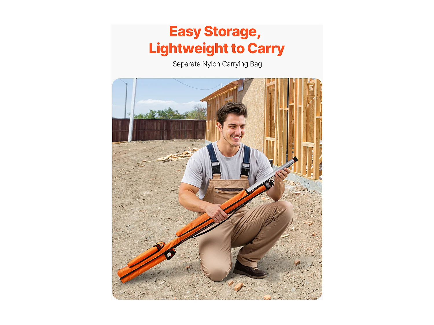 Magnetisch Loodniveau SucceBuy 4 Stukken 122/61/41/25 cm met Belbussen