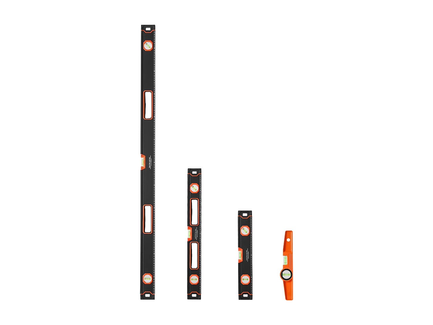 Magnetisch Loodniveau SucceBuy 4 Stukken 122/61/41/25 cm met Belbussen