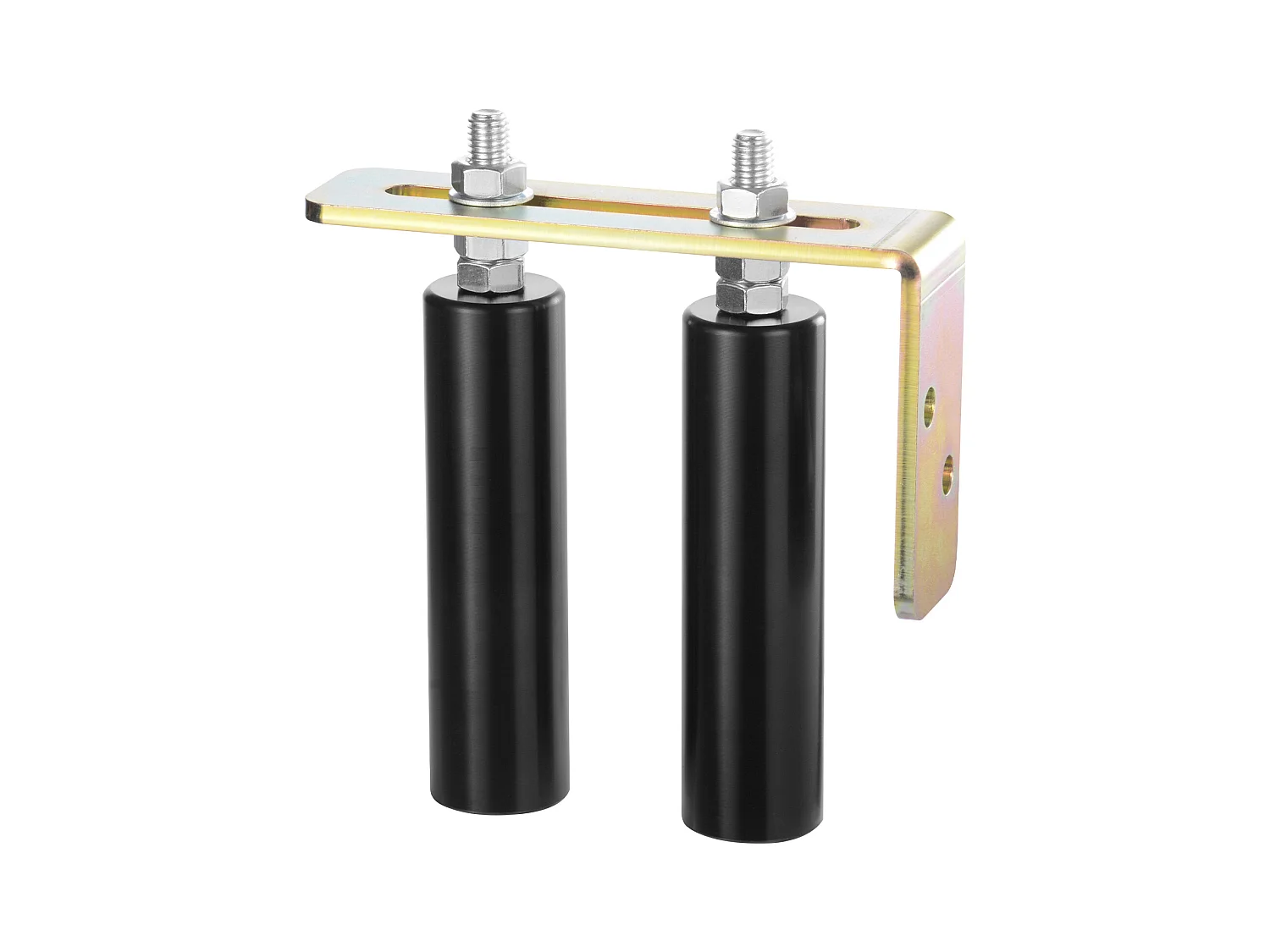 Kit de Portail Coulissant, SucceBuy Kit de Portail Coulissant, Quincaillerie Roulante de 15,24 cm avec Support en L