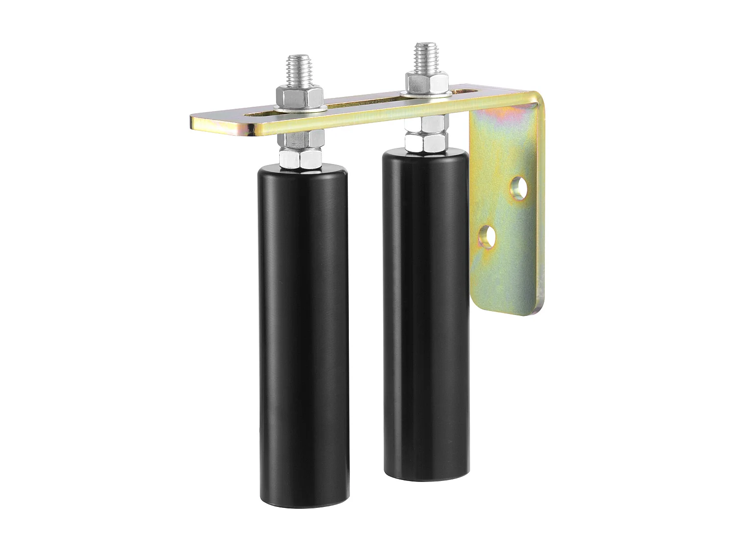 Kit de Portail Coulissant, SucceBuy Kit de Portail Coulissant, Quincaillerie Roulante de 15,24 cm avec Support en L