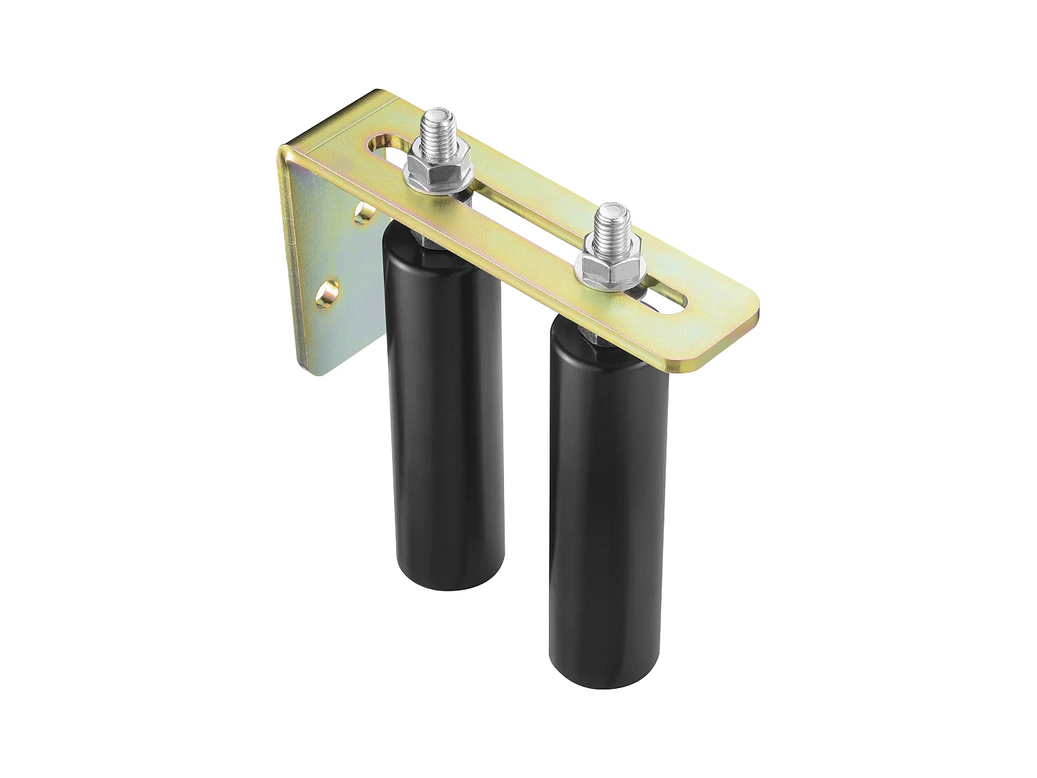 Kit de Portail Coulissant, SucceBuy Kit de Portail Coulissant, Quincaillerie Roulante de 15,24 cm avec Support en L