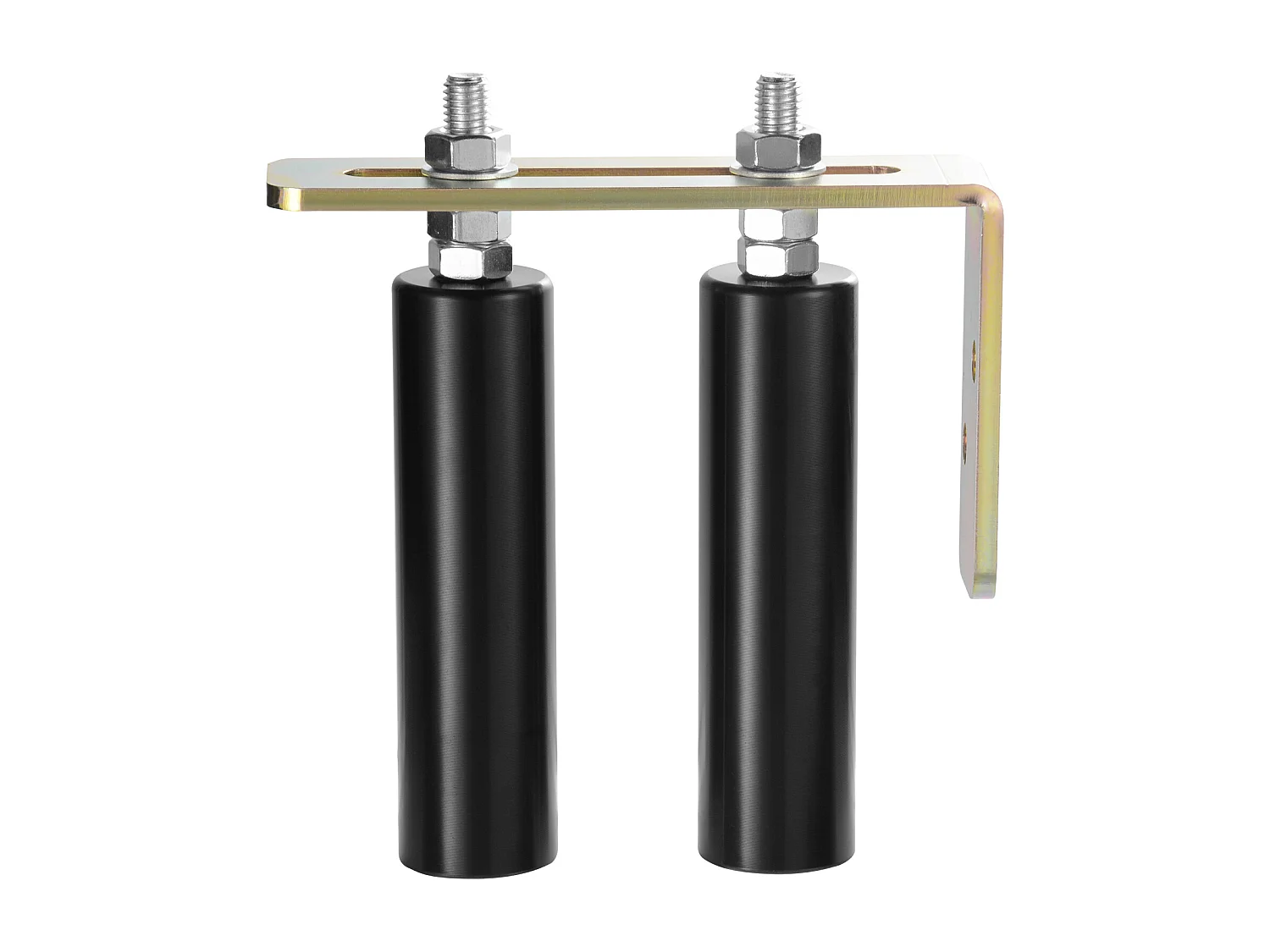 Kit de Portail Coulissant, SucceBuy Kit de Portail Coulissant, Quincaillerie Roulante de 15,24 cm avec Support en L