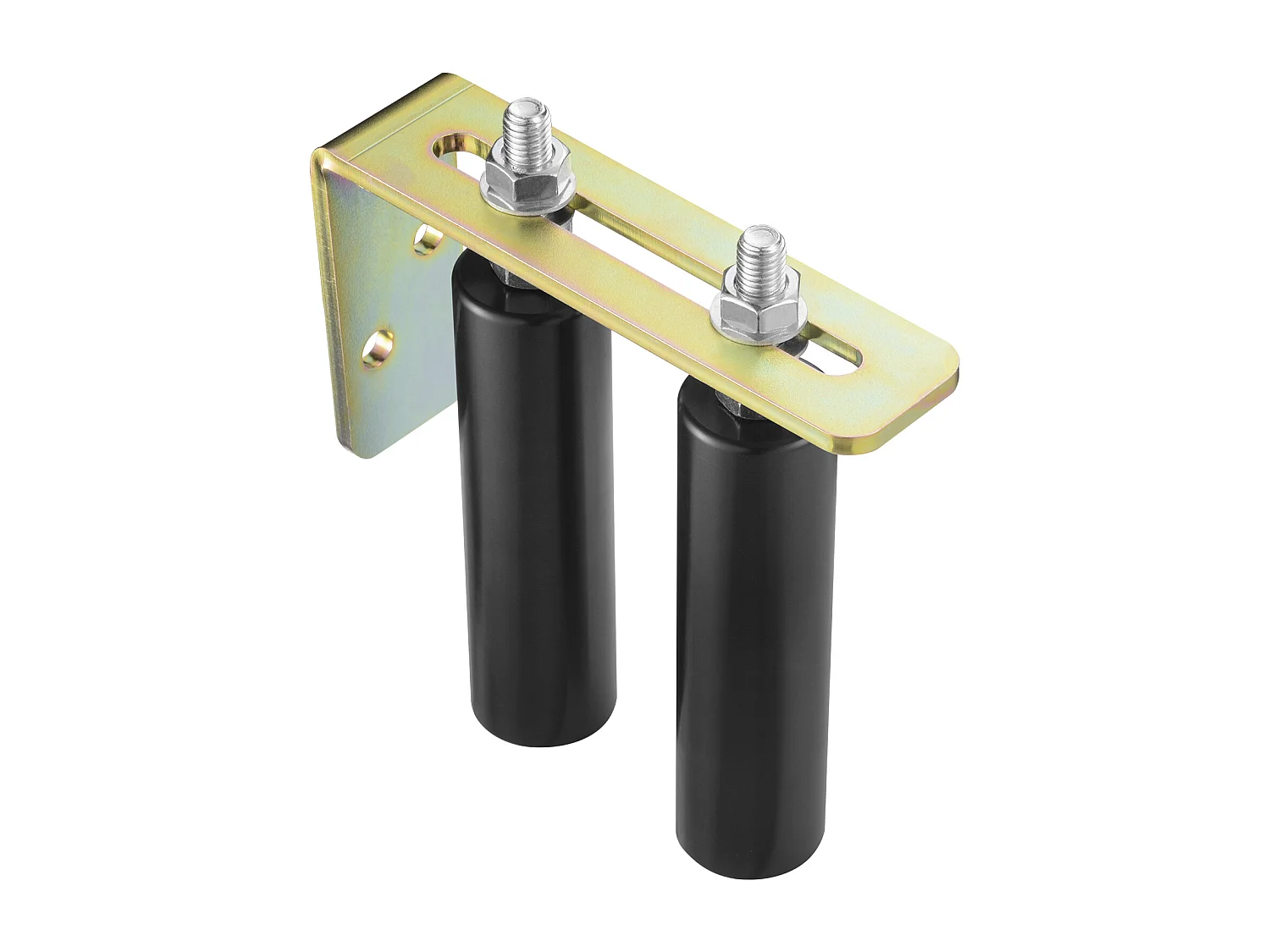 Kit de Portail Coulissant, SucceBuy Kit de Portail Coulissant, Quincaillerie Roulante de 15,24 cm avec Support en L