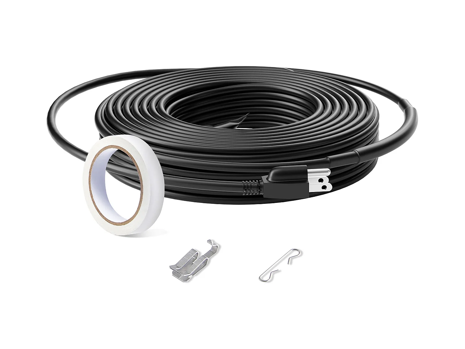 Câble Chauffant Autorégulant, SucceBuy Câble Chauffant Autorégulant pour Tuyaux 9 m 16 W/m