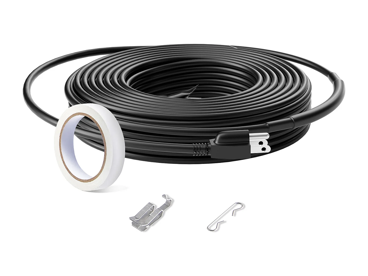 Câble Chauffant Autorégulant, SucceBuy Câble Chauffant Autorégulant pour Tuyaux 9 m 16 W/m