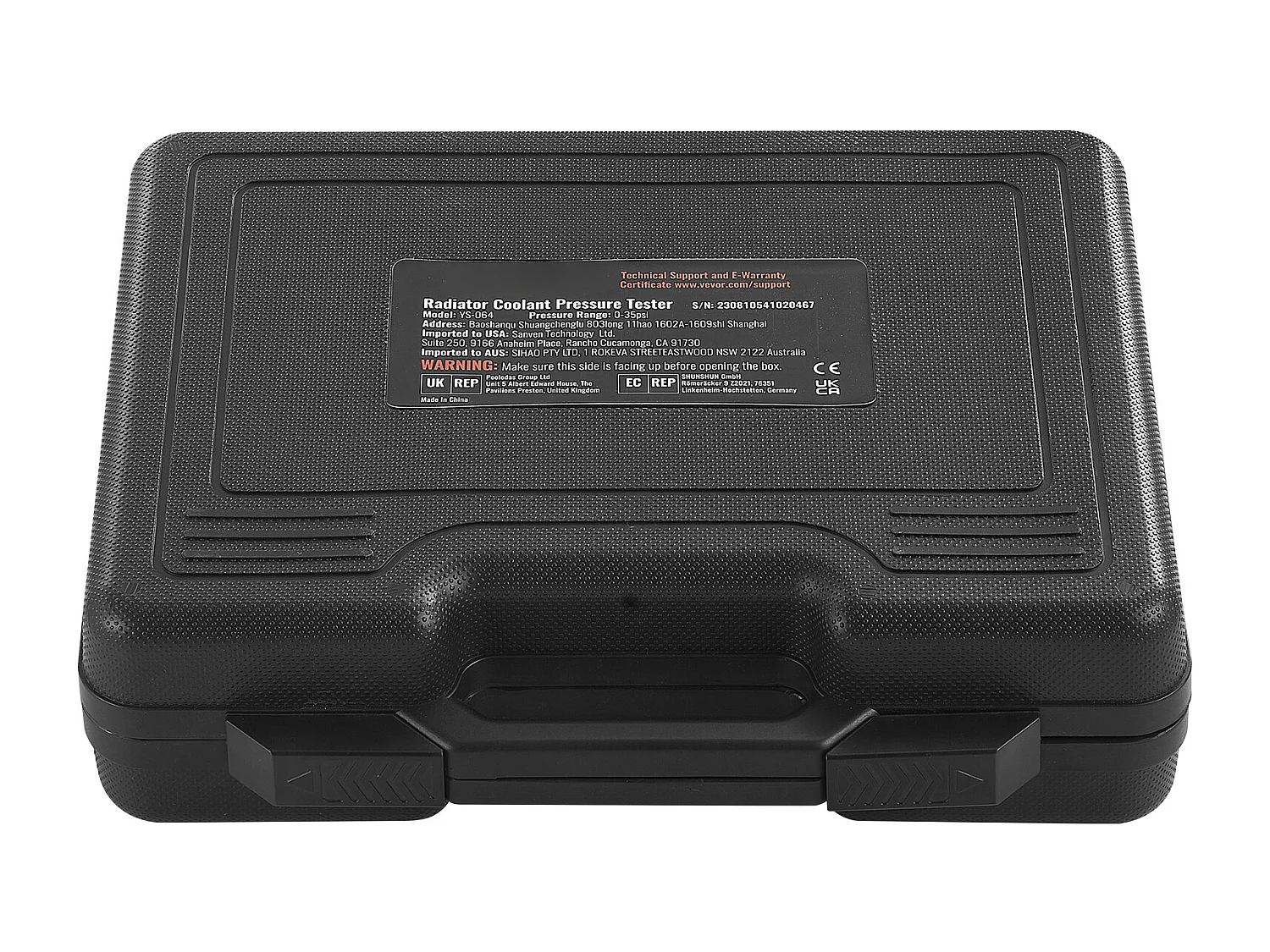 Kit Testeur de Pression, SucceBuy Testeur de Pression de Radiateur 14 Pièces, Recharge de Purge sous Vide du Liquide de Refroidissement avec Adaptateurs