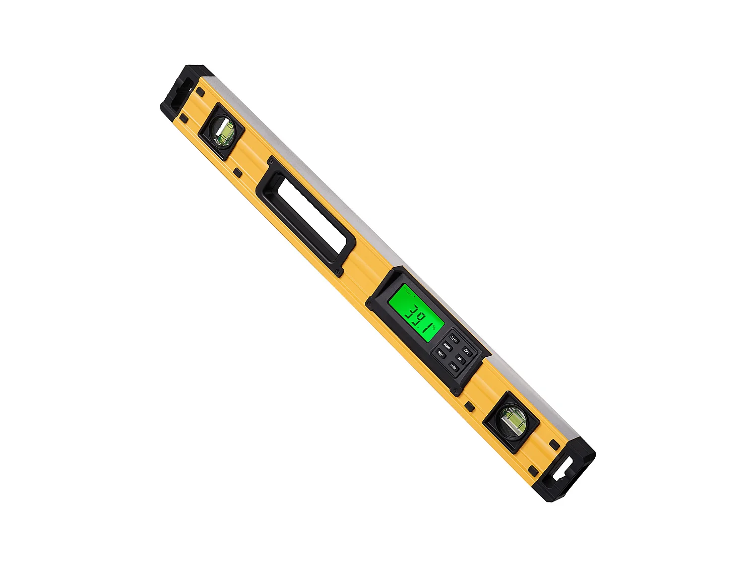 Niveau à Torpille Magnétique SucceBuy 600 mm avec Écran LED Numérique et Capteur de Gravité Étanche