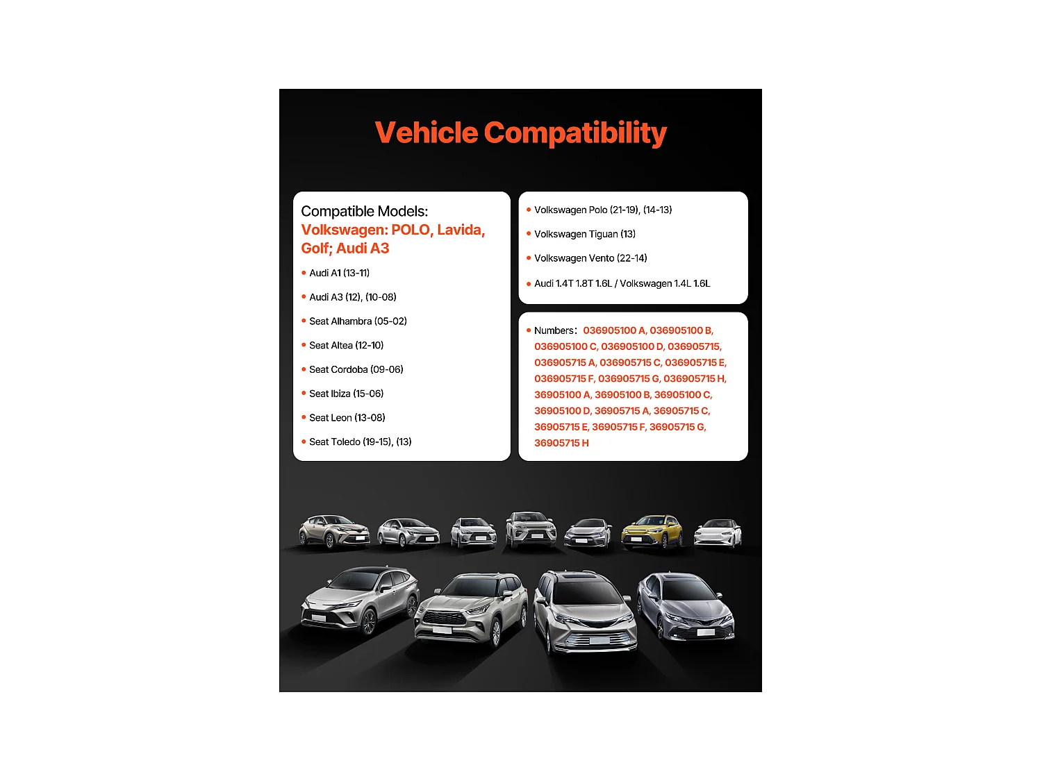 Bobine d'Allumage, SucceBuy Bobine d'Allumage Compatible avec Audi A1 A3 Seat et Volkswagen Lot de 4