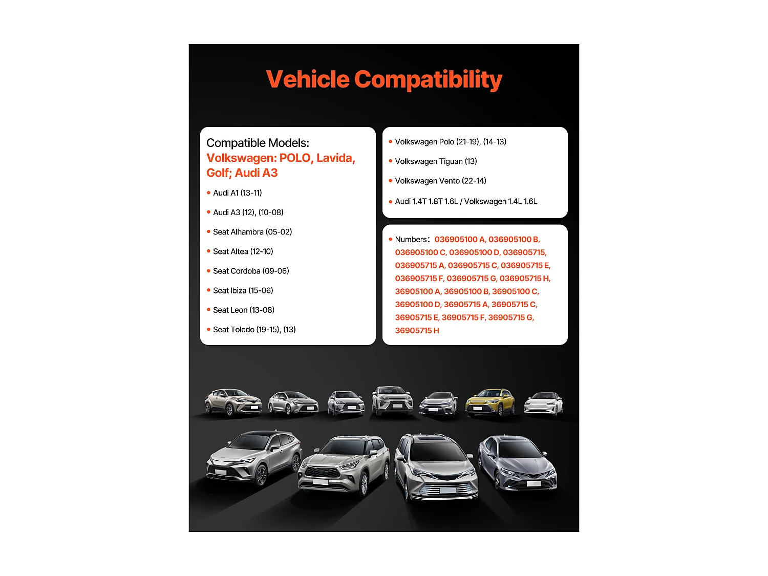 Bobine d'Allumage, SucceBuy Bobine d'Allumage Compatible avec Audi A1 A3 Seat et Volkswagen Lot de 4