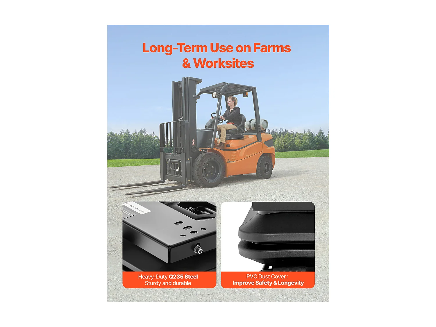 Kit de Suspensión de Asiento de Carro SucceBuy Elevador Universal con Cubrespolvere