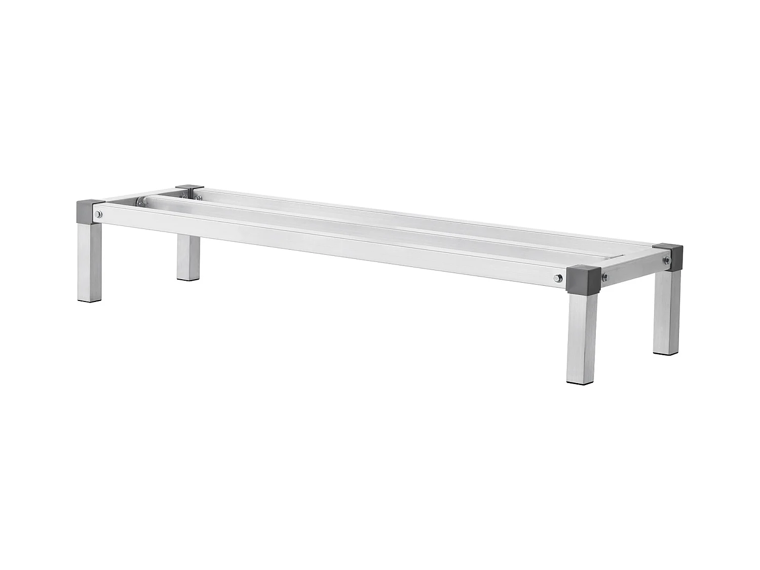 Support SucceBuy Rack de Calage en Aluminium Robuste 122 cm x 36 cm x 20 cm, Capacité de Charge Exceptionnelle de 454 kg - pour le Stockage et le Séchage