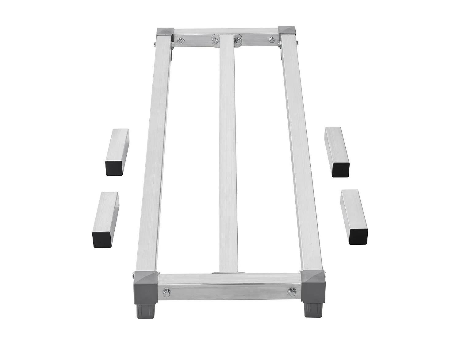 Support SucceBuy Rack de Calage en Aluminium Robuste 122 cm x 36 cm x 20 cm, Capacité de Charge Exceptionnelle de 454 kg - pour le Stockage et le Séchage